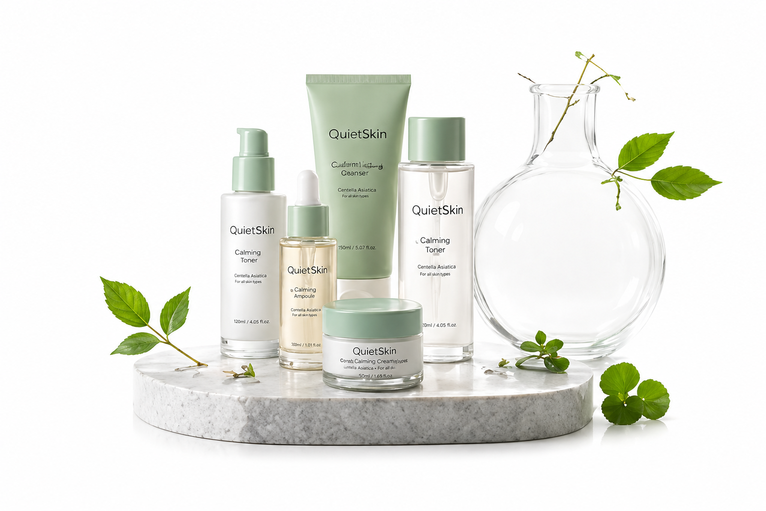 QuietSkin 브랜드 이야기